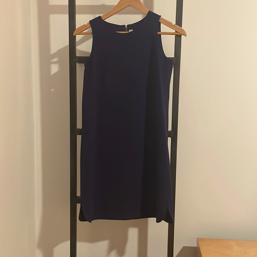 Purple/ eggplant Loft shift dress